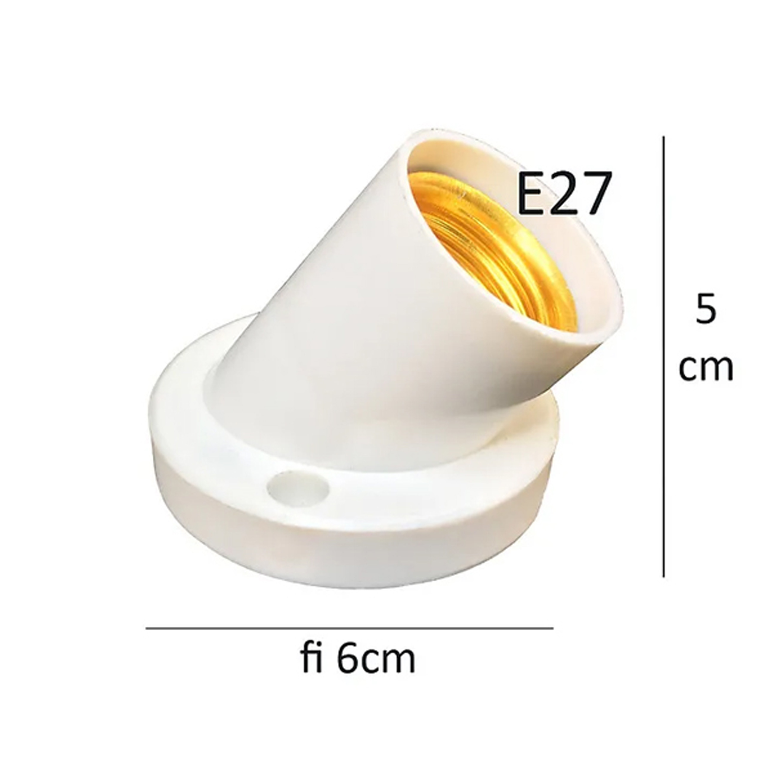 ĐUÔI ĐÈN E27 LẮP TƯỜNG - XÉO